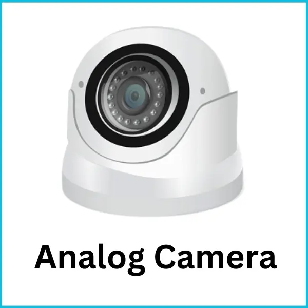 Analog security camera