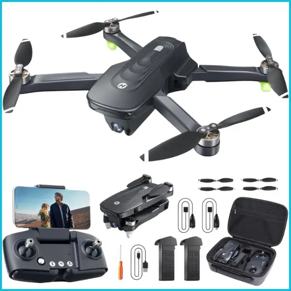 Holy Stone HS175D drone with foldable design and 4K camera