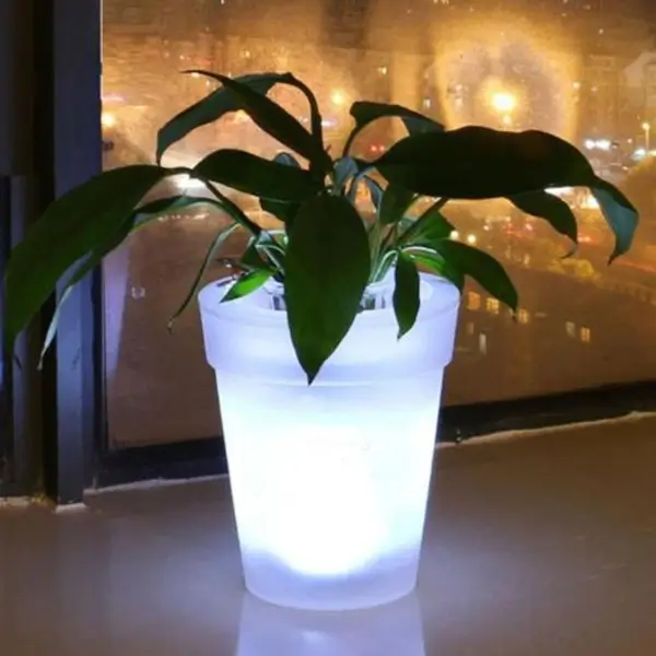 LED Flower Pots