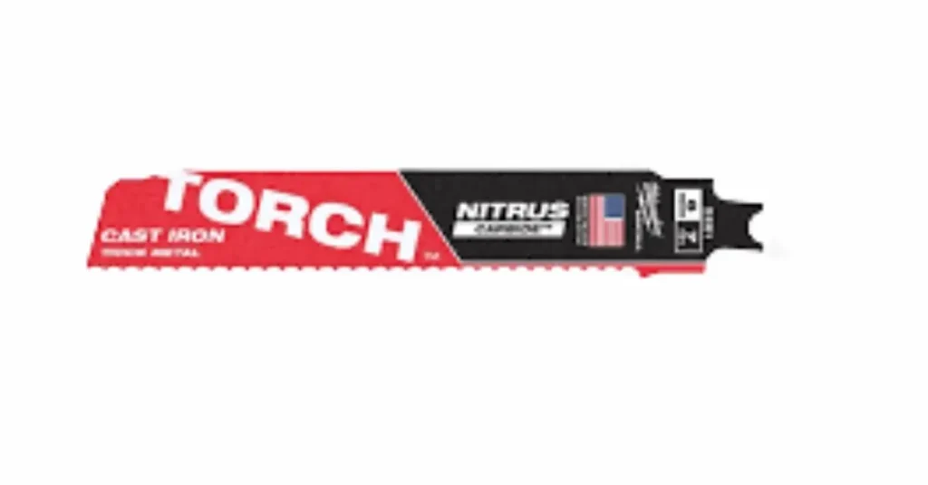 Milwaukee TORCH NITRUS CARBIDE Blade – best for thick metal cutting