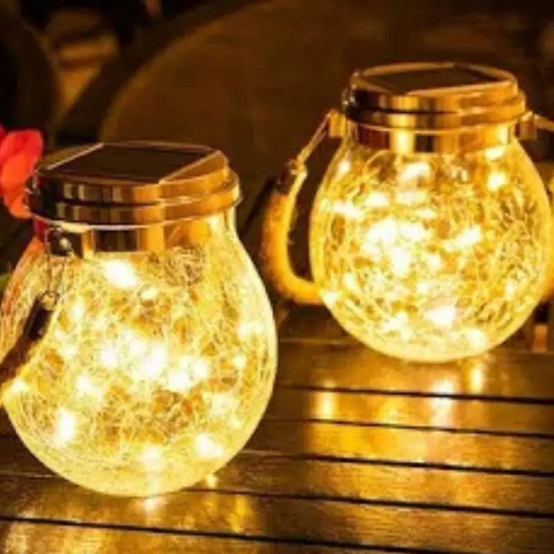 Solar-Powered Mason Jars